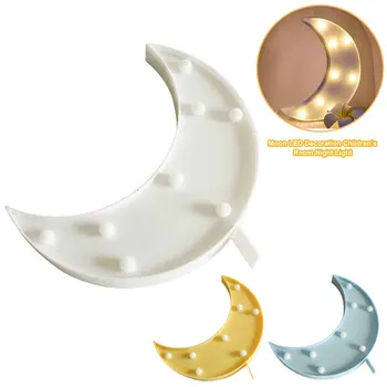 

LED Night Light Bedroom Desktop Battery Operated 3D Cute Shape Kids Room Decor Bedside Gifts Wedding Party Wall Hanging