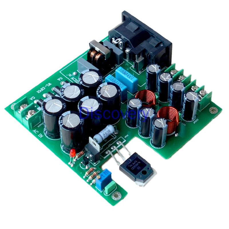 Y8 50W DC 선형 전원 공급 장치 보드 12v 모듈 Diy 키트 Hifi 발열 어..