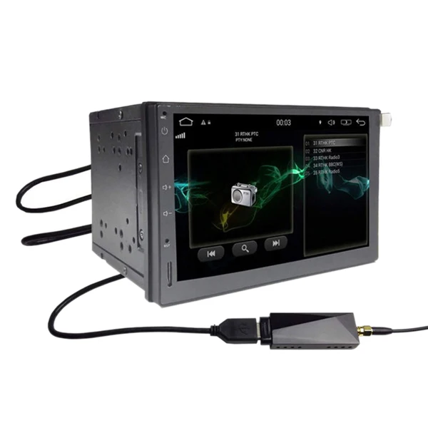 Автомобильная DAB антенна с USB адаптером приемник для Android 4,4 5,1 6,0 7,1 Автомобильный плеер применимый для Европы Австралия Dab адаптер