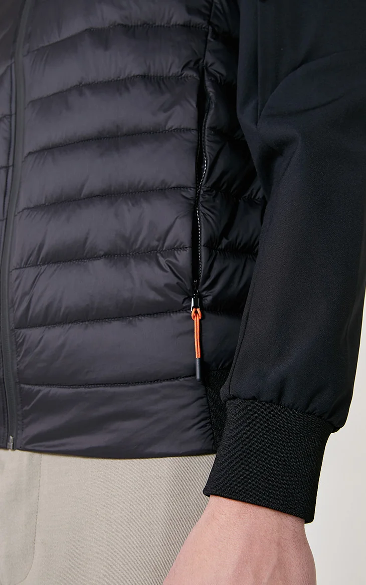 Отборные зимние мужские короткие спортивные термо пальто из хлопка | 419122503