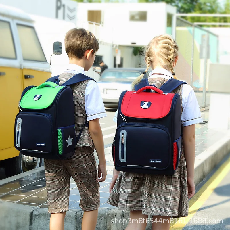

Young STUDENT'S Men And Women 3-6-12 a Year of Age Children Students Space School Bag Printed Words