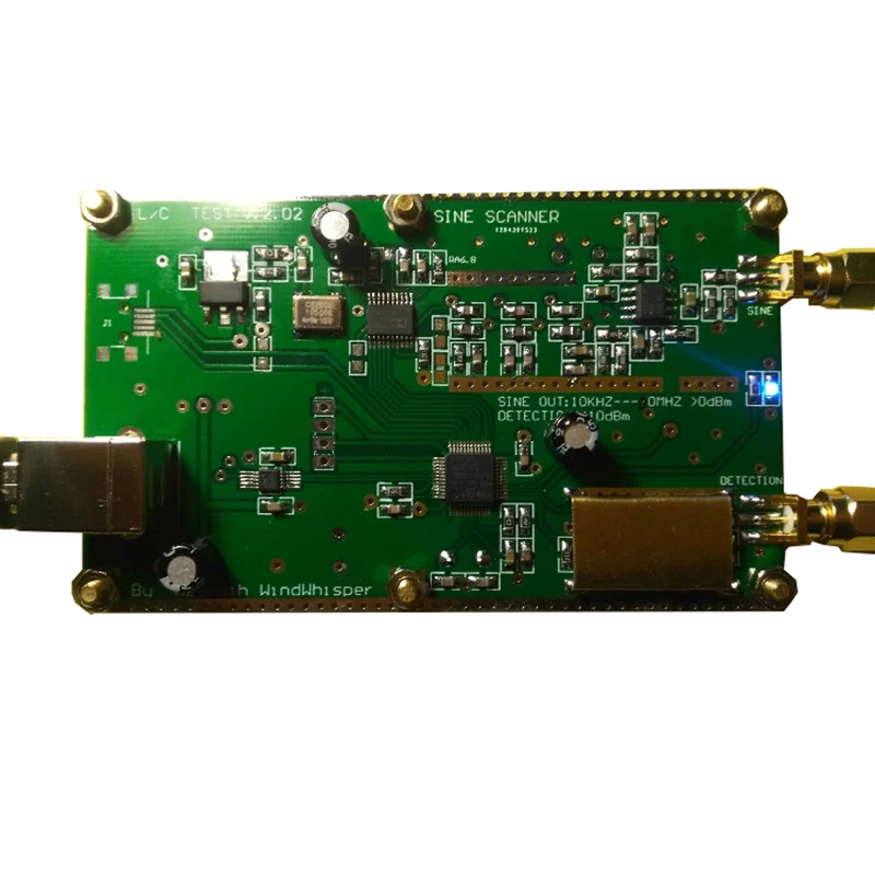 Простая портативная подметальная машина AD9834 источник DDS генератор сигналов 0,05 МГц-40 МГц Емкость тестер индуктивности для радиолюбителей