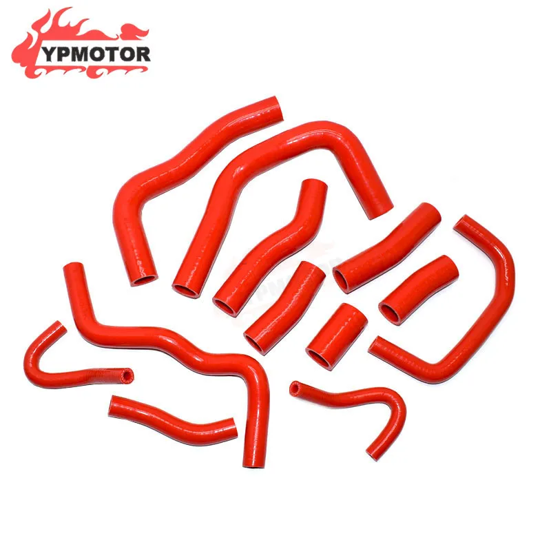 Silicone Radiator Water Pipe Coolant Hose Tube Kit for Honda CBR-1000RR Fire blade 2004-07 CBR1000RR 1000 RR Repsol 04 05 06 07 |