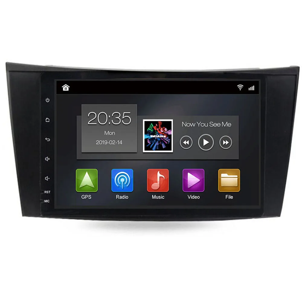 Автомагнитола для Mercedes Benz E-class W211 E200 E220 E300 E350 E240 E270 E280 CLS W219 2 din Android 10