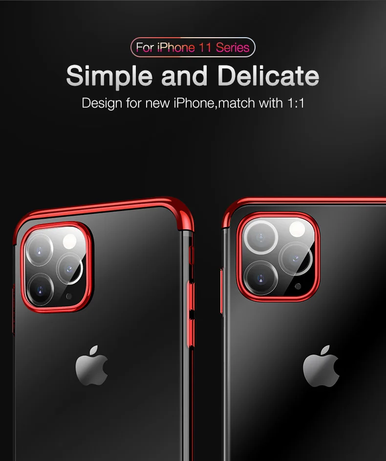 plating TPU phone case for iPhone 11 pro max (10)