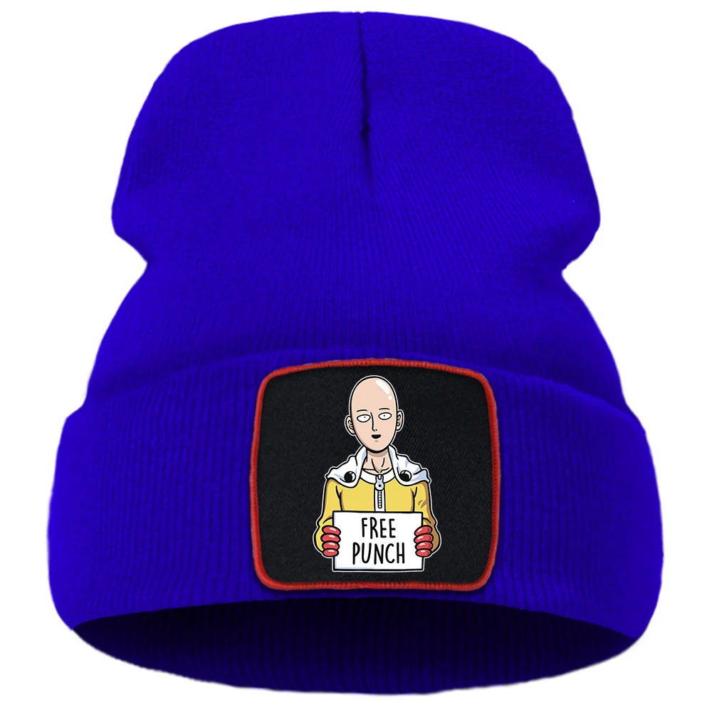 Outdoor Beanie Hats Free One Punch Man Ski Bonnet Cap