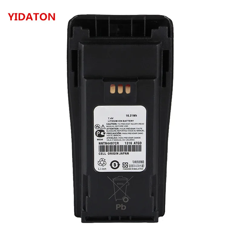 Литий ионный аккумулятор 7 4 в 2000 мач для рации Motorola GP3688 GP3188 EP450 PR400 CP140 CP150 CP160 CP180 CP200