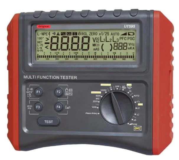 

UT595 Multifunction Loop Testers Earth Ground Line Loop Impedance Tester Insulation Resistance Meter