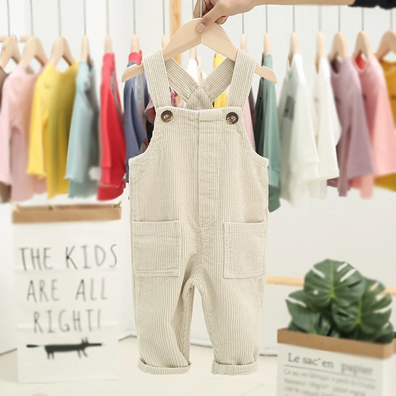 Winter Overalls New Baby Overall Pants Corduroy Overalls Baby Bib Pants Toddler Girl Overalls Baby Boy Overalls