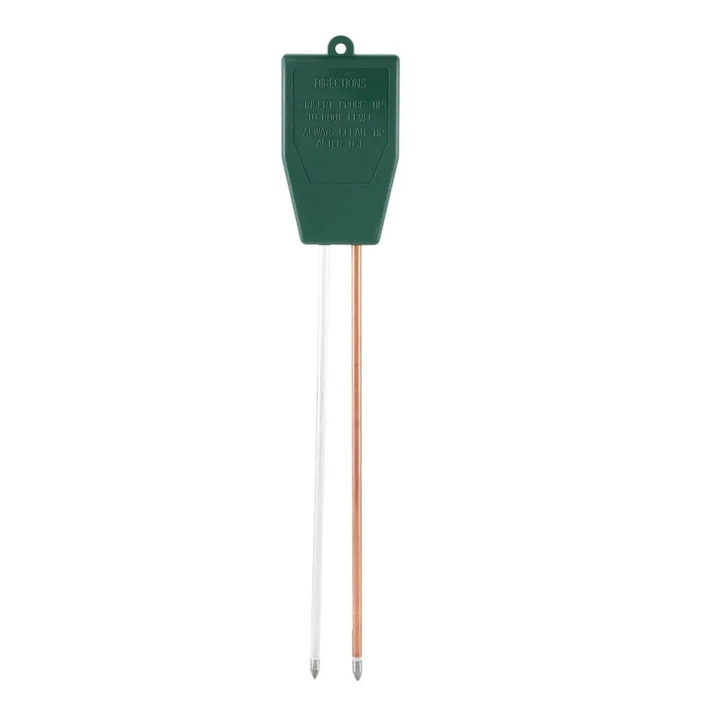 2 In 1 Soil Hygrometer Dual-Probe Soil Tester Garden Moisture Soil PH Light Intensity Meter Tester Soil PH Hygrometer Tools