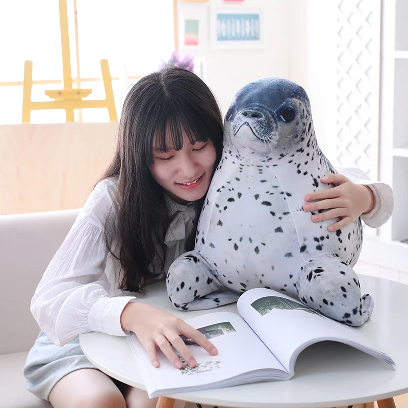 earless seal pillow