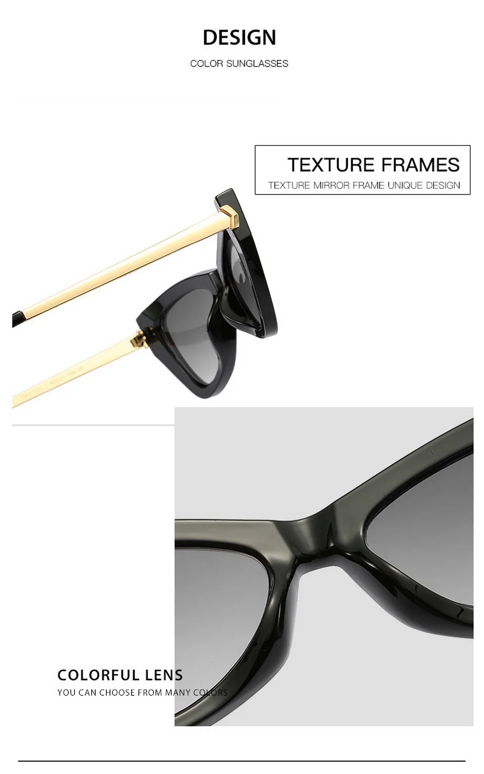 cat eye women sunglasses-2