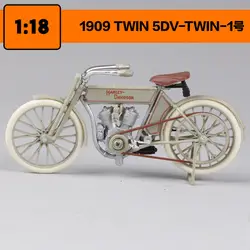 Maisto 1:18 Harley Davidson 1909 Твин 5dv-твин мотоцикл металлическая модель игрушки для детей подарок на день рождения Коллекция игрушек