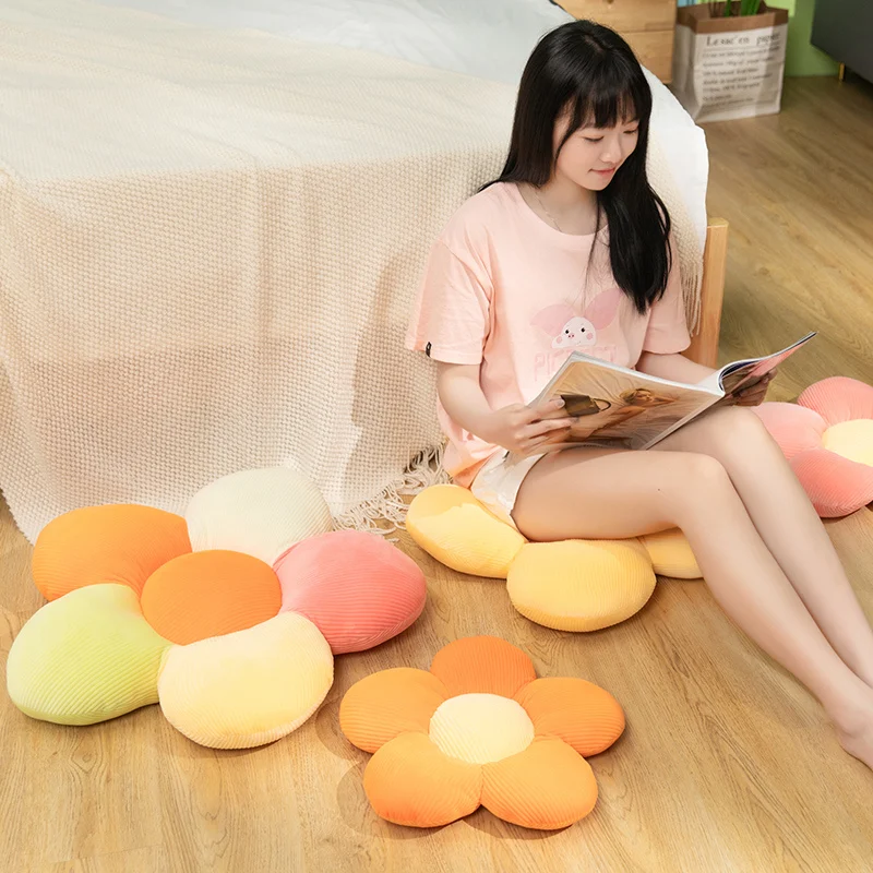 新品未使用 ヒカル × 村上隆 Collaboration Flower Cushion ボア 60cm