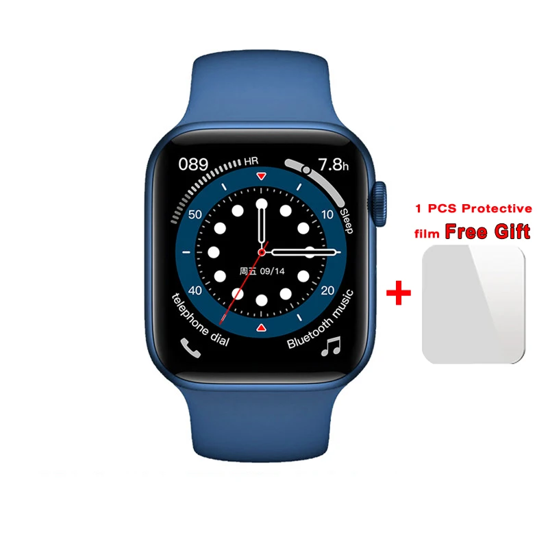 EnohpLX Original W27 Pro W17 Pro Full Screen Smart Watch 44MM Men W27 Smartwatch With Password Split IWO 16 PK DT7 plus X8 Max 