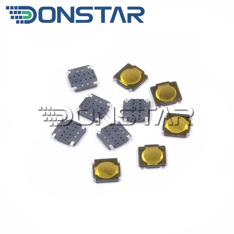 100 шт. 4 5*4 5*0 55 мм SMD Тактильный кнопочный переключатель микропереключатель