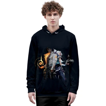 

Personality 3D Game Valorant hoodies 2020 Boys/girls games hoodie Teenage Long sleeves Men/women Autumn Valorant Hip Hop Tops