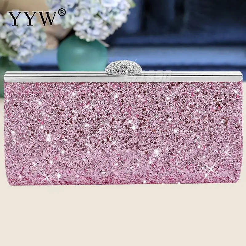 pink Женская сумочка с бриллиантами, мини-клатчи, женские вечерние сумочки со стразами, сумка через плечо для свадебной вечеринки, женские сумочки - Цвет: pink