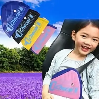 

Universal Car Safe Seat Belt Cover Soft Adjustable Triangle Safety Seat Belt Pad Clips Protection for Baby Child Belts