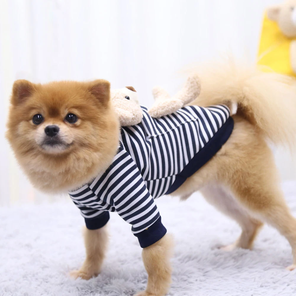 Sweater With Teddy Bear Clothes For Dogs