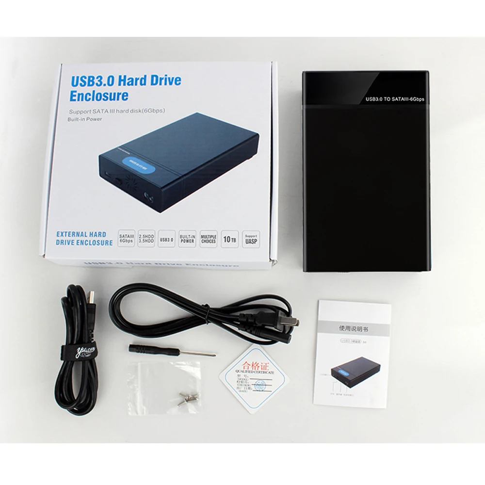 BTBcoin HDD чехол 3,5 2,5 SATA для USB 3,0 адаптер внешний жесткий диск Корпус ридер для SSD диск коробка-чехол на HDD HD 3,5 HDD Чехол