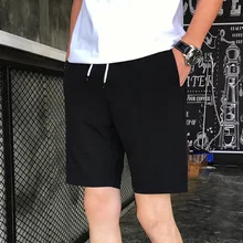 MRMT Брендовые мужские летние повседневные однотонные бриджи с пятью точками