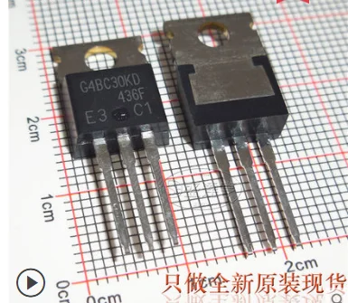 10 шт. новые и оригинальные источники питания IRG4BC30KD G4BC30KD IGBT с полевым эффектом для
