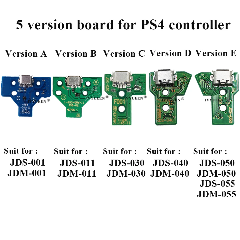 Scheda Usb 12 Pin Ps4 Scheda Circuito Controller PS4 PRO - Ricarica USB, Modello JDS-055, 12 Pin, Per Riparazioni Ricarica Playstation