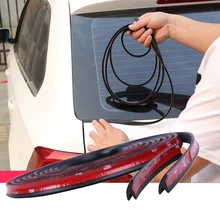 3M, автомобильный стиль, Y Тип, Резиновая Уплотнительная наклейка на заднее стекло, водонепроницаемая уплотнительная полоса, шумопоглощающая прокладка, аксессуары для интерьера