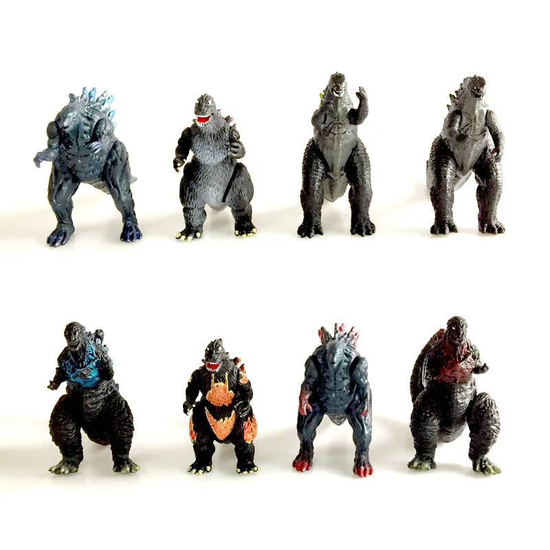 

Godzilla 2 Dinosaur Monster Model Godzilla Confusion Star Monster 8-Garage Kit Doll Car Mounted Decoration