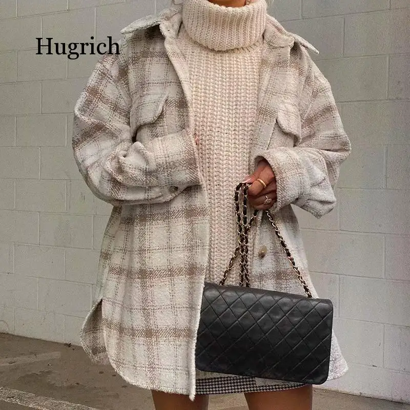 Рисунок 5 - Женская осенне-зимняя модная клетчатая