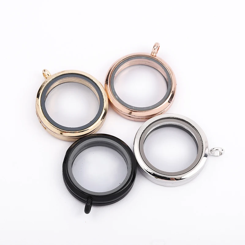 30 мм Магнитная Стекло плавающий подвеска медальон Цепочки и ожерелья памяти фото