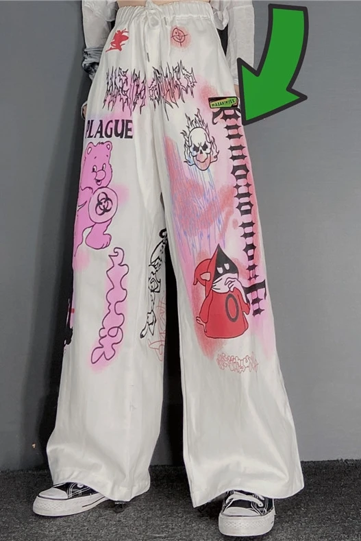 Japanese Harajuku Design Cartoon Bear 