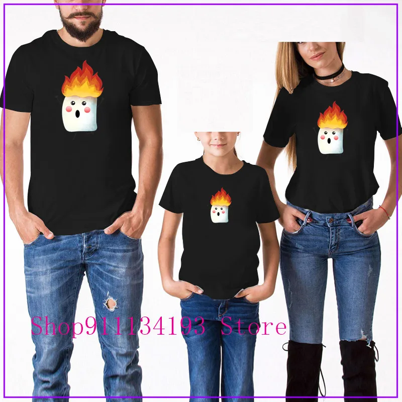 Family Clothes Father Mother Kids Men Women T Shirt T-shirt Tshirt Killua Zoldyck PS5 RUNNING FAST Couple женские Anime | Мать и