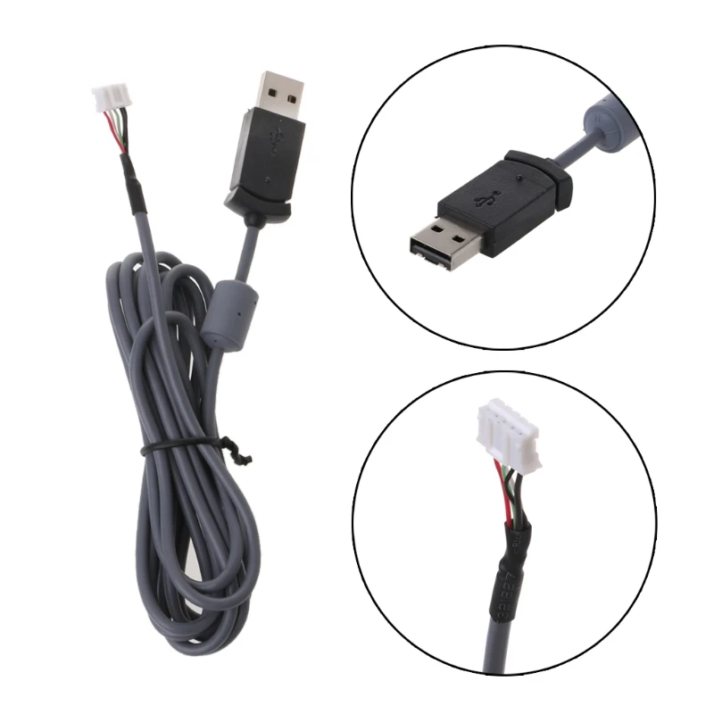 Прочный USB кабель для мыши для microsoft IO1.1 профессиональная линия мыши