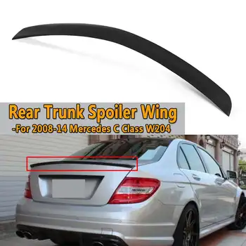 

ABS Plastic W204 Car Rear Trunk Boot Lip Spoiler Wing Lid Big For Mercedes For Benz C Class W204 Saloon For AMG 2008-2014