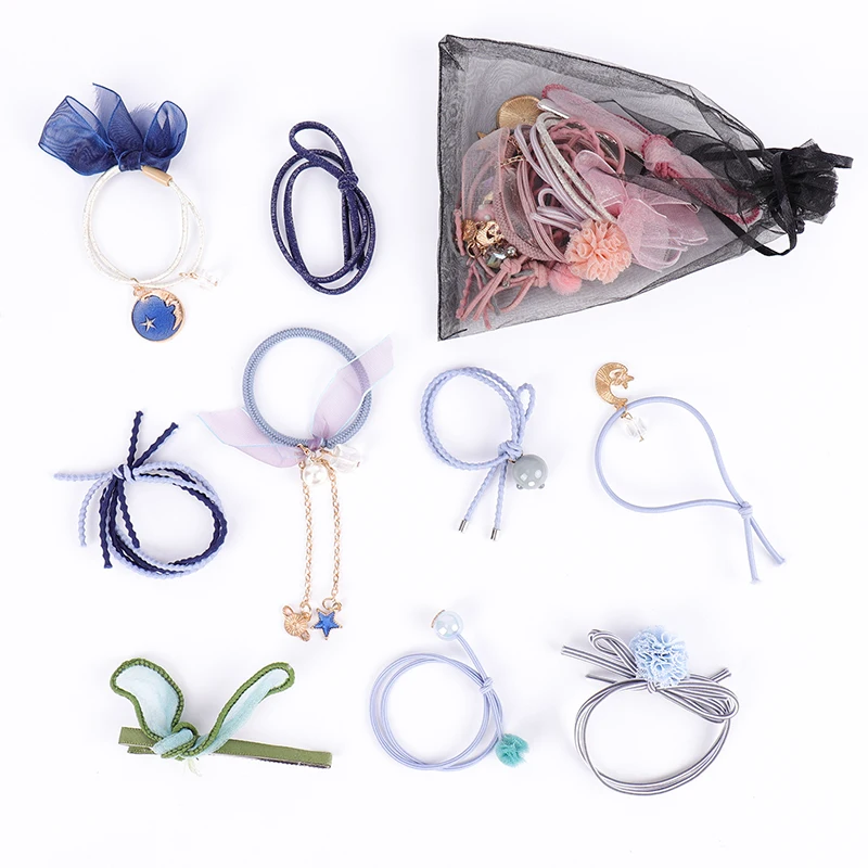 Лента для волос женская ins звездное небо emi jay head rope Женская Hyun-a Ким Мори корейское кольцо для волос Корея чистая красная Милая