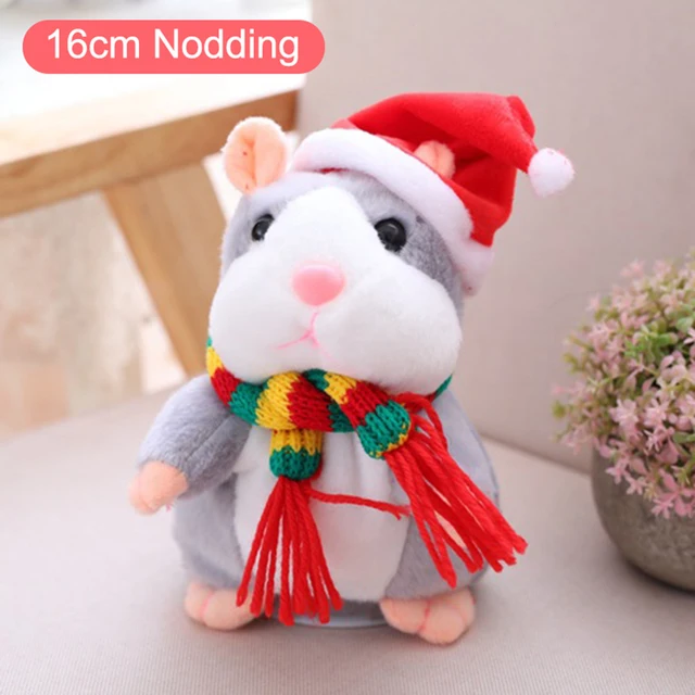 talking hamster christmas toy