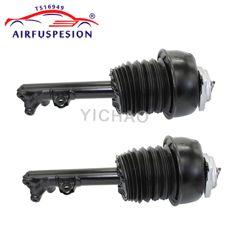 Pair Front Air Suspension Shock For Mercedes W212 S212 E Class C218