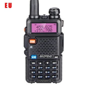 

Powerful UV-5R 5W Handheld Walkie Talkie VHF UHF Transceiver With Headphones For Baofeng Communicator HF Transceiver