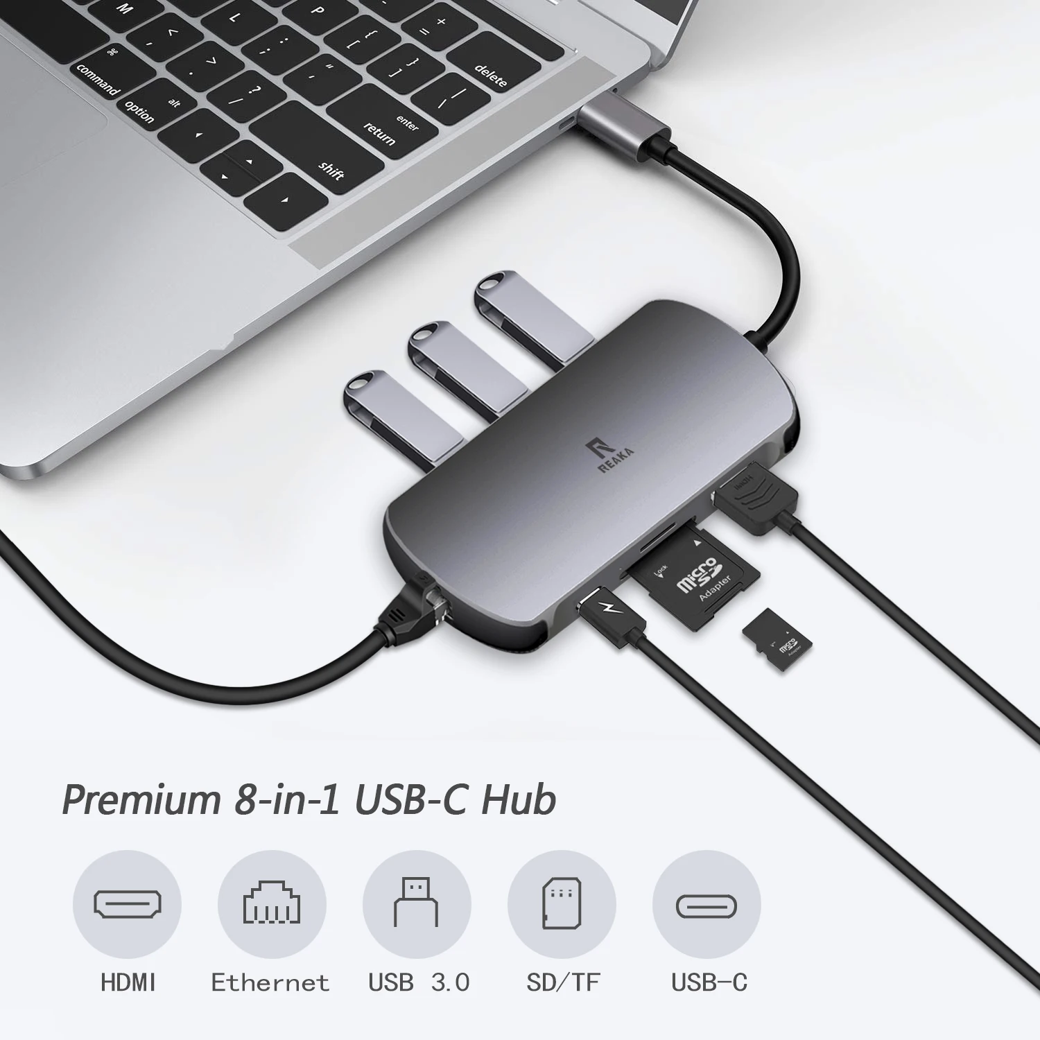 Thunderbolt 3 док-станция usb type C к HDMI концентратор адаптер для MacBook samsung Dex Galaxy S10/S9 USB-C конвертер Thunderbolt HDMI