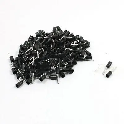 

22AWG Cable E0508 190Pieces Pre Insulatiing Ferrules Wiring Connectors Black