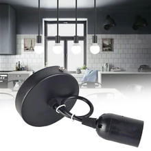 E27 винт Потолочный подвесной светильник патрон лампы цоколь подвесной светильник