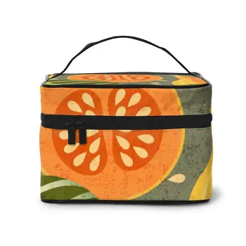 

2020 Multi-function Travel Organizer Bag Whole And Cut Pumpkins Illustration Women Cosmetic Bag Beauty Makeup Toiletry Wash Bags