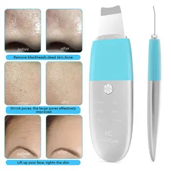 

1Set Ultrasonic Skin Scrubber USB Blackhead Removal Massager Face Pore Cleaner