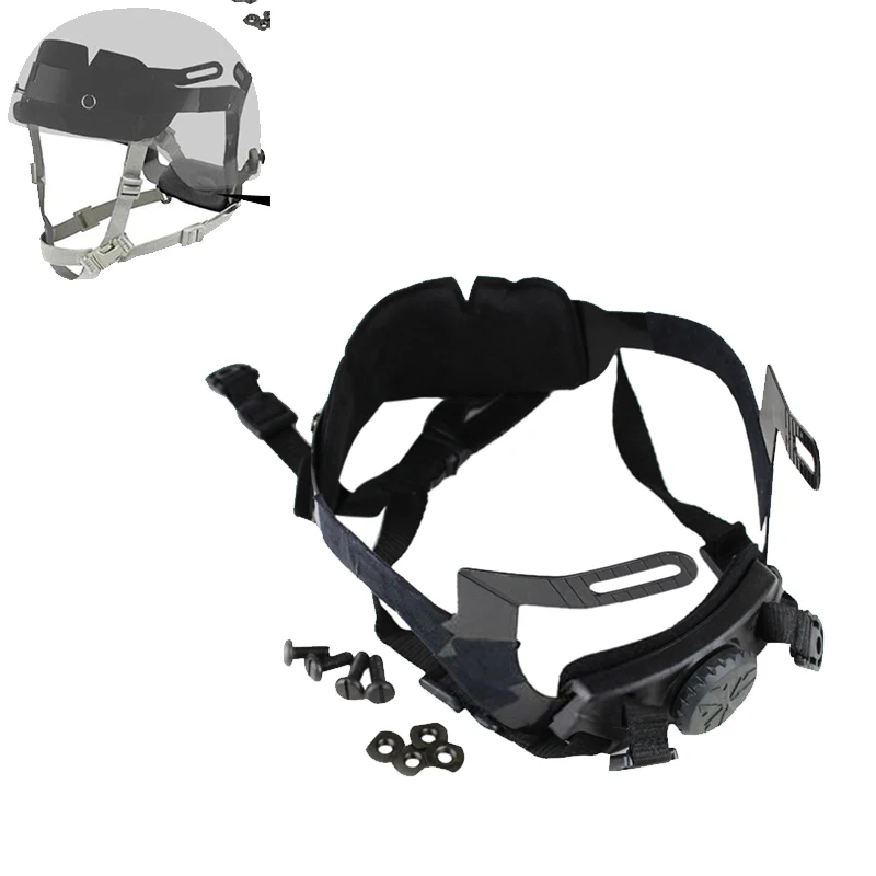 

Tactical Helmet Accessories Fast Helmet Inner Suspension Adjustable Strap for Airsoft Paintball Hunting Helmets