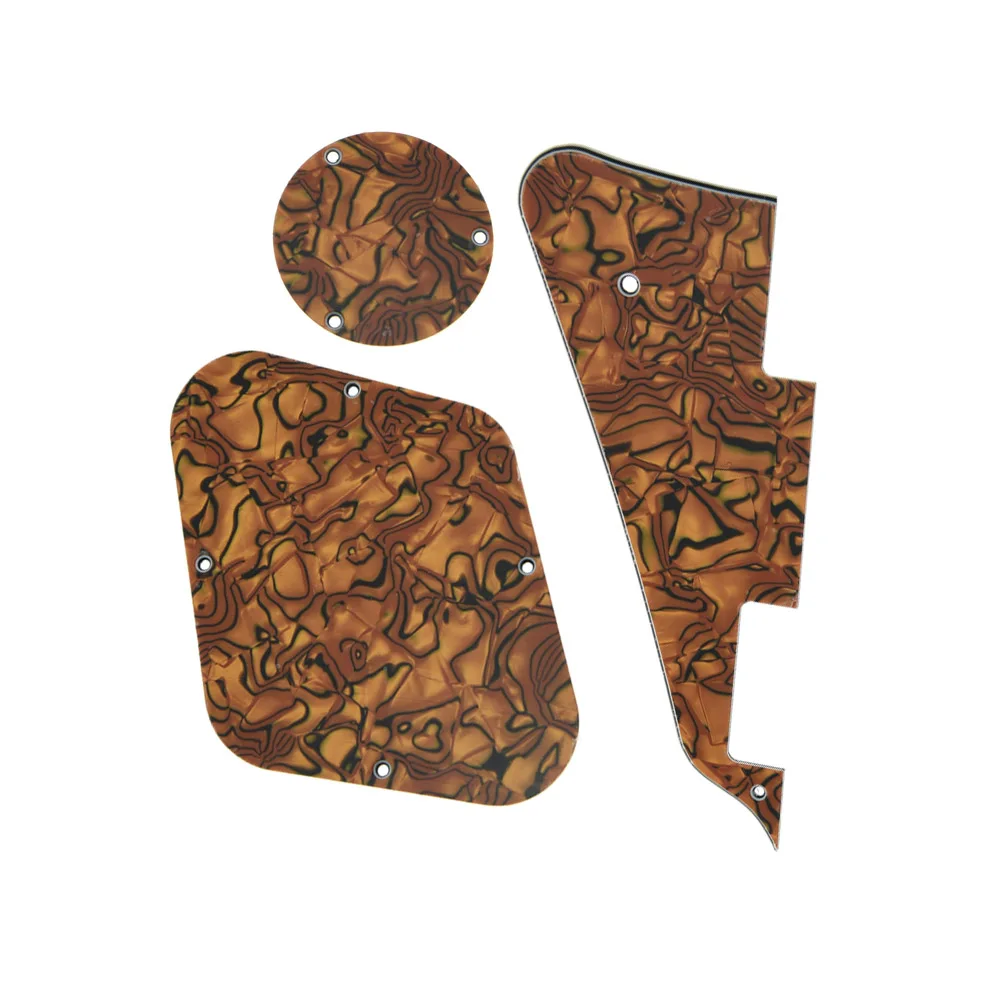 Tiger Stripe Gibson Standard Les Paul Battipenna E Coperchio Della Cavità Dell'Interruttore Della Piastra Posteriore Adatto Per La Parte Della Chitarr