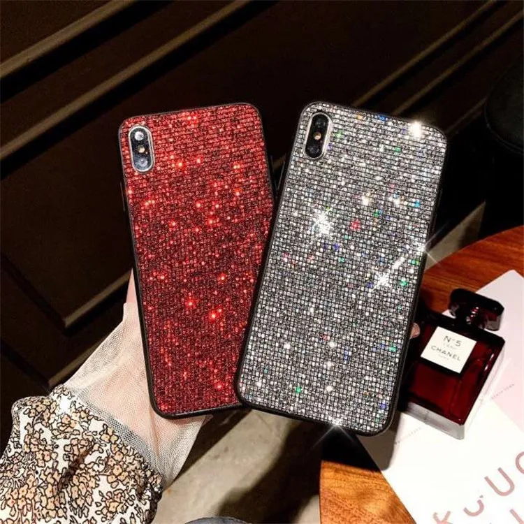 Чехол s для iphone 6, 6 S, 7, 8 Plus, покрытие, крутой блеск, TPU, задняя крышка, чехол для телефона, для iphone X, XR, XS Max