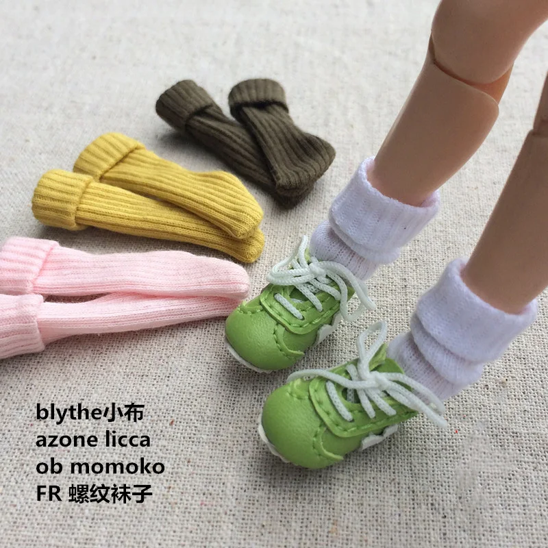 Candy Colors Doll&rsquo;s Shorts Socks For 1/6 dolls blyth azone Licca Barbies Clothes Accessories