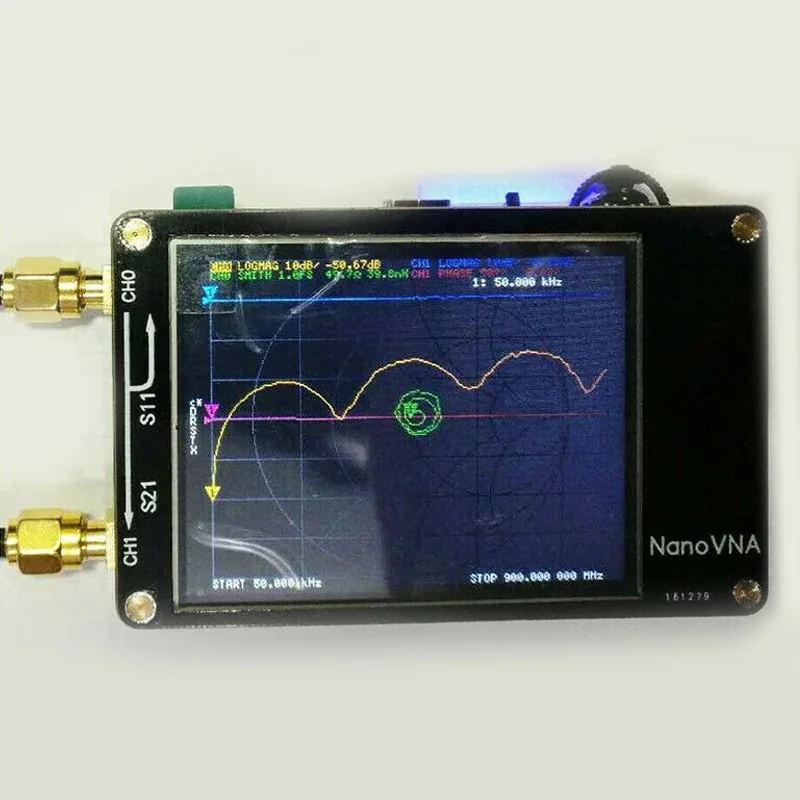 

50KHz-900MHz Vector Network Analyzer HF VHF UHF Antenna Analyzer Tester